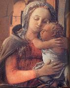 Details of Madonna and Child Enthroned